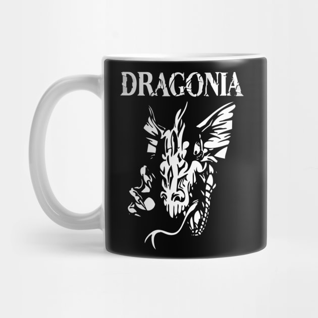 The legend of dragonia, white dragon by Aloenalone